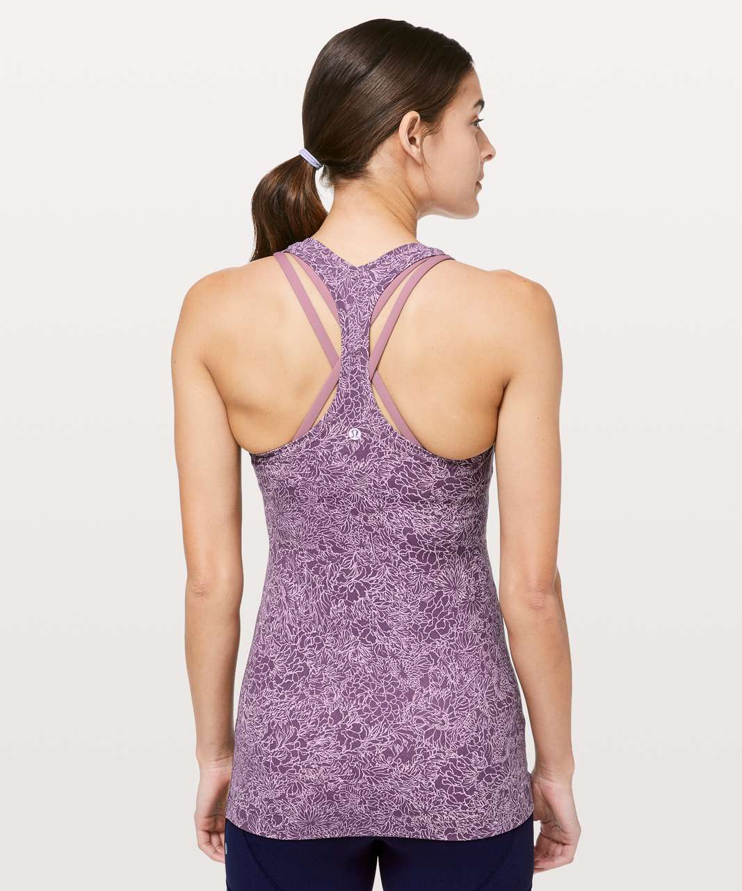 Lululemon Cool Racerback II *Nulu - Arabesque Antoinette Smoky Quartz