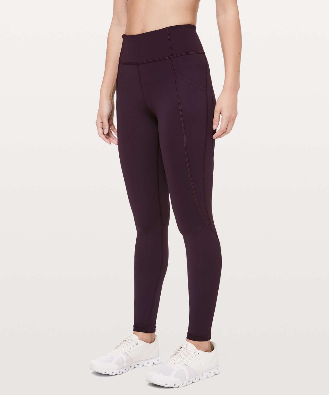 Lululemon Time To Sweat Tight *28" - Plum Shadow