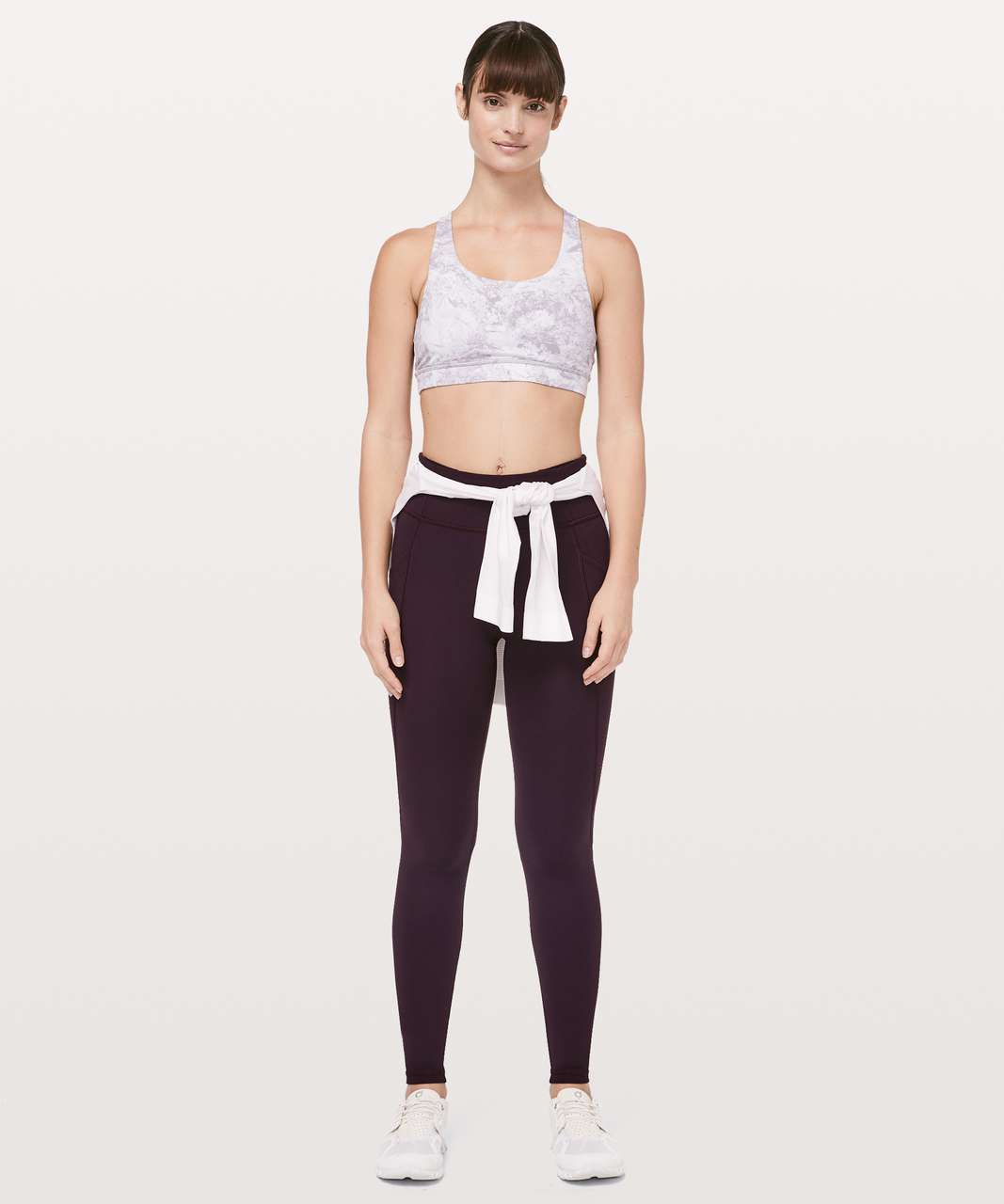 Lululemon Time To Sweat Tight *28" - Plum Shadow