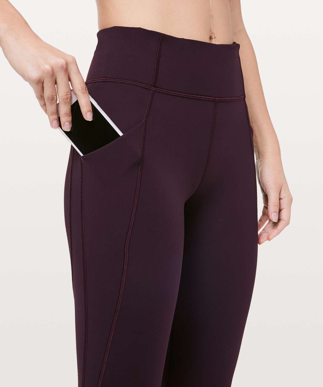 Lululemon Time To Sweat Tight *28" - Plum Shadow