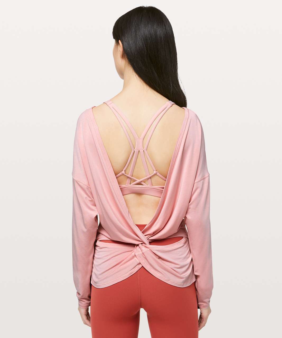 Lululemon Full Of Grace Long Sleeve - Faint Coral