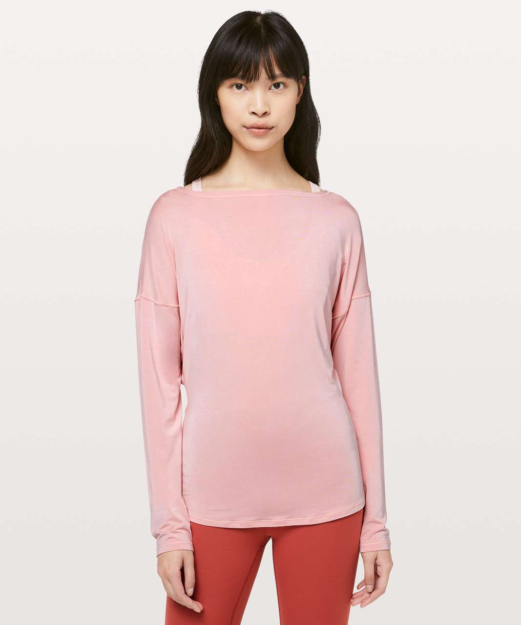 Lululemon Full Of Grace Long Sleeve - Faint Coral