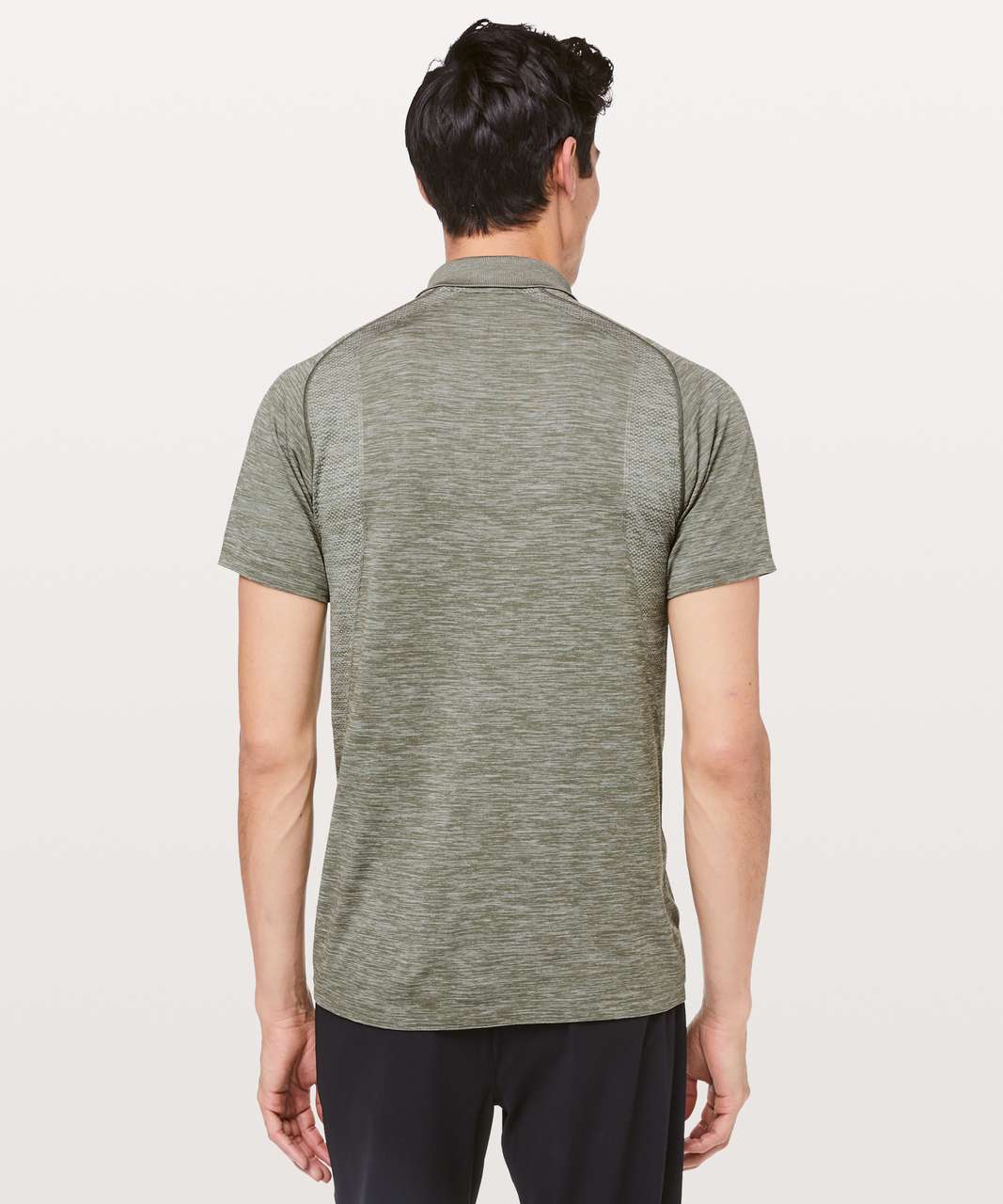 Lululemon Metal Vent Tech Polo - Ocean Mist / Grey Sage