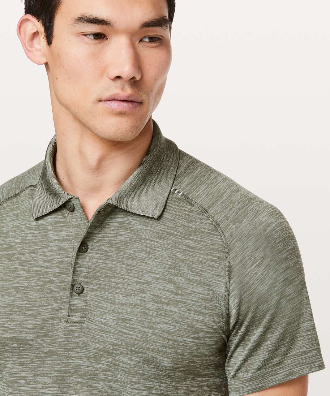 Lululemon Metal Vent Tech Polo - Ocean Mist / Grey Sage