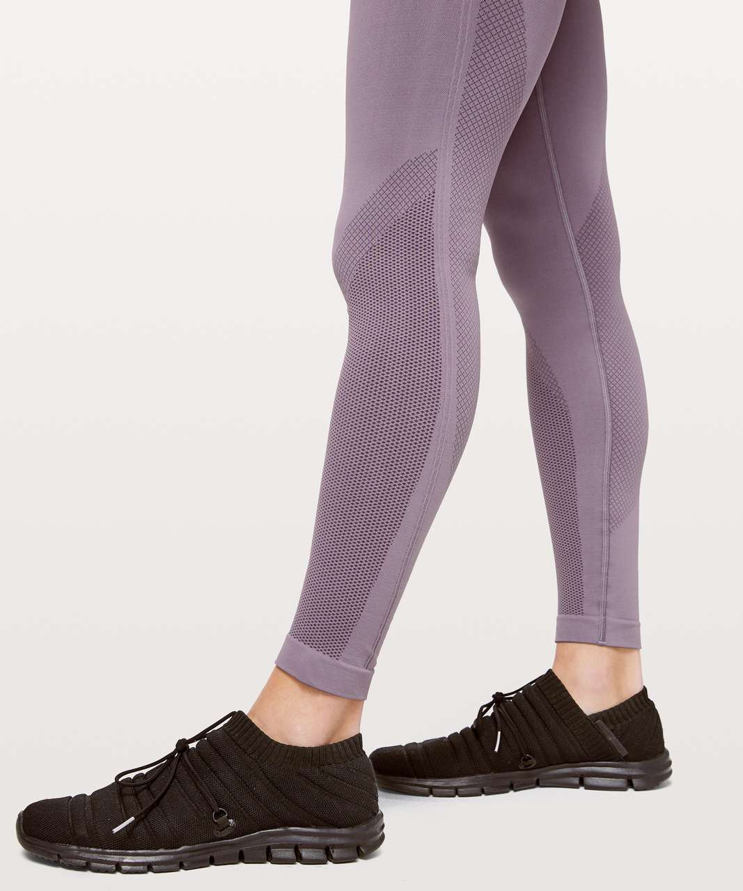 Lululemon Iconic Sweat Tight - Graphite Purple / Black