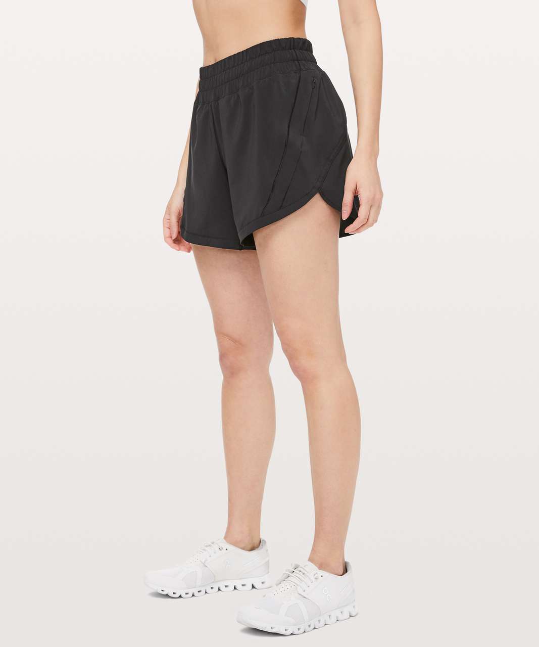 Lululemon Track That Short *5 - Black - lulu fanatics