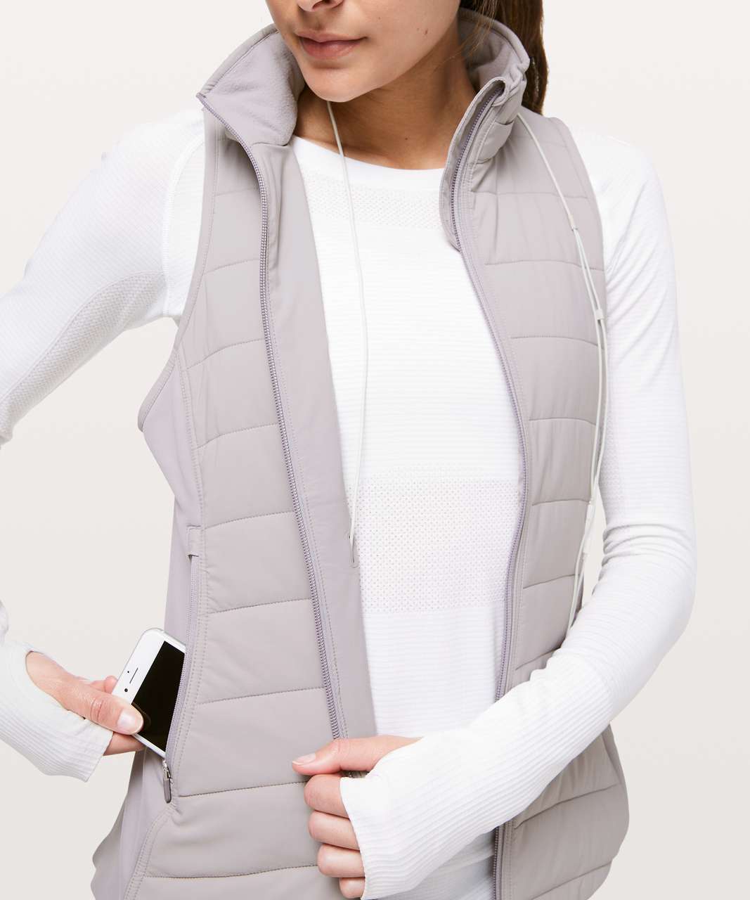 Lululemon Extra Mile Vest - Dark Chrome