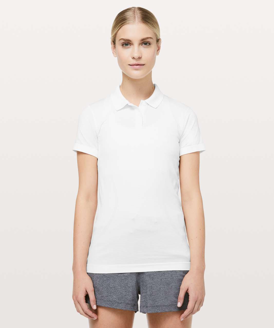 Lululemon Swiftly Speed Polo - White / White