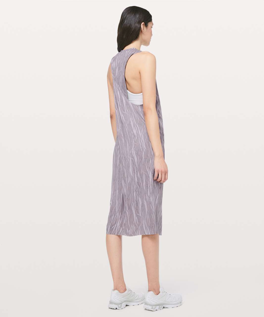 Lululemon Flutter Dress *lululemon lab - Crease Print Silky Multi