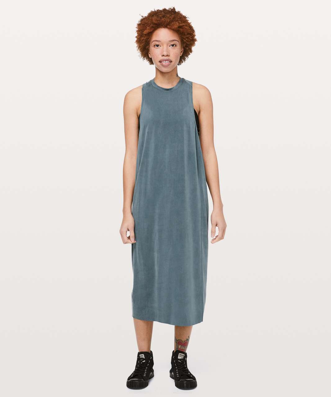 Lululemon Flutter Dress *lululemon lab - Mystic Green - lulu fanatics