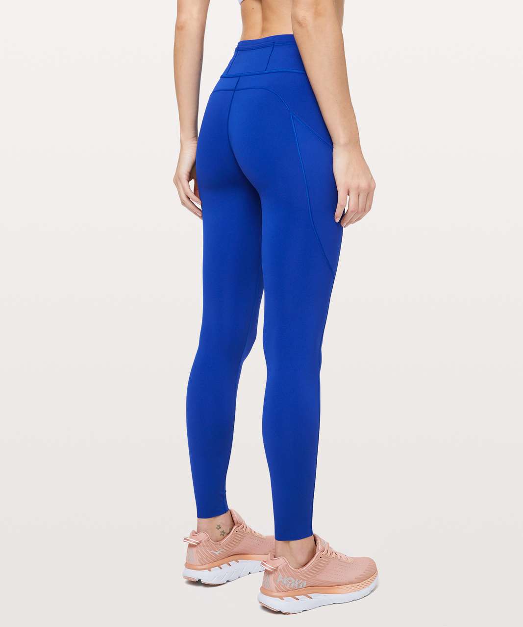 Lululemon Fast and Free High-Rise Tight 28 *Non-Reflective Suede - Petrol  Blue - lulu fanatics