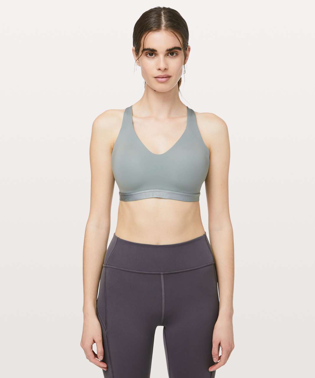 Lululemon Up For It Bra - Pine Grey