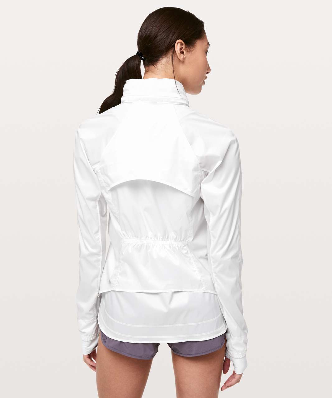 Lululemon Goal Crusher Jacket - White - lulu fanatics