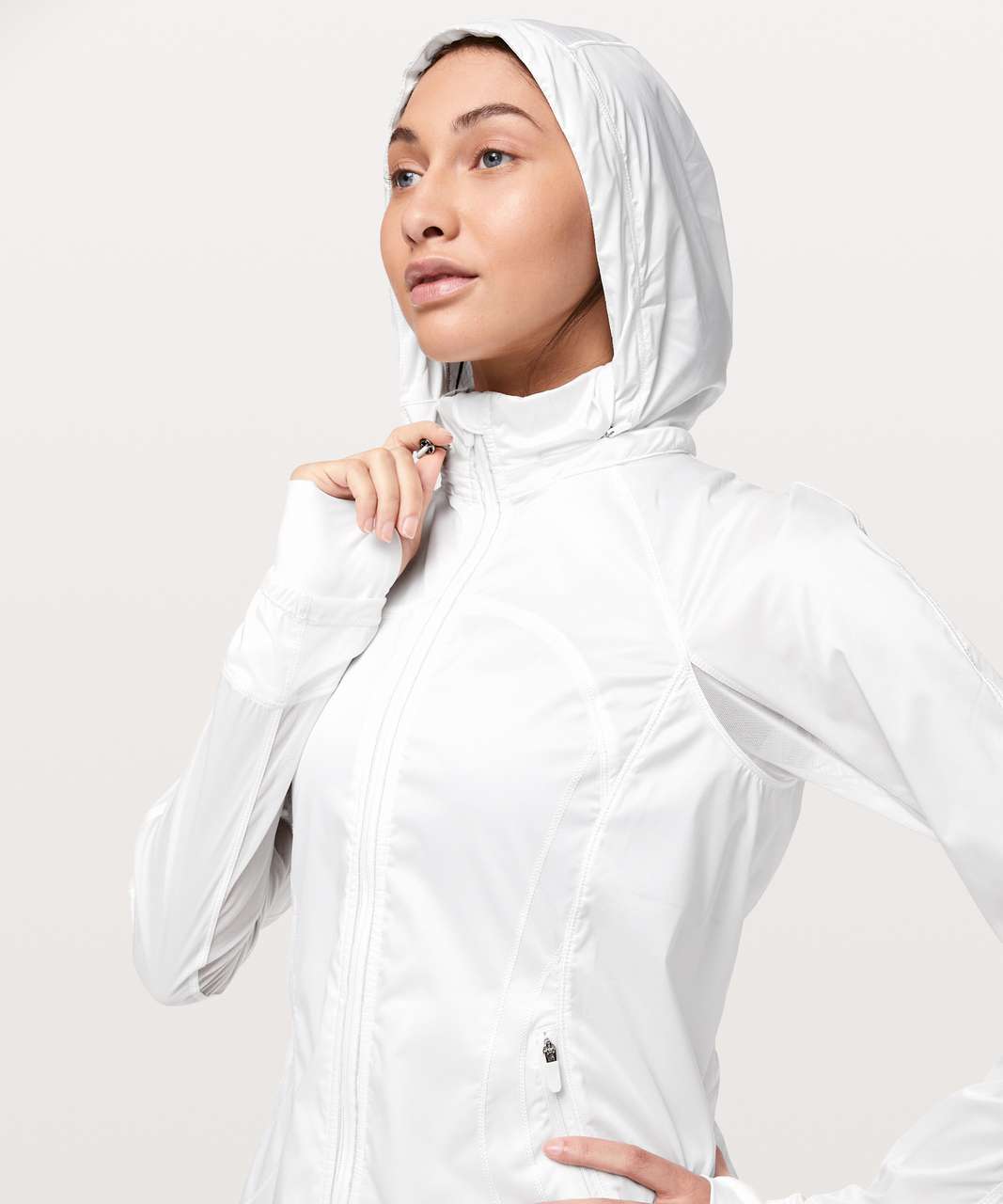 Lululemon Goal Smasher Jacket - White - lulu fanatics