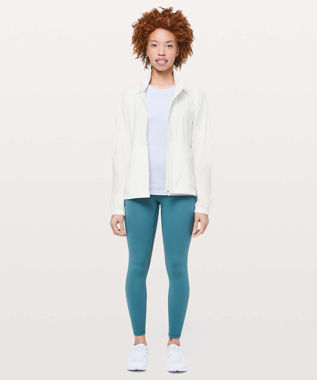 Lululemon Breeze In Jacket - White