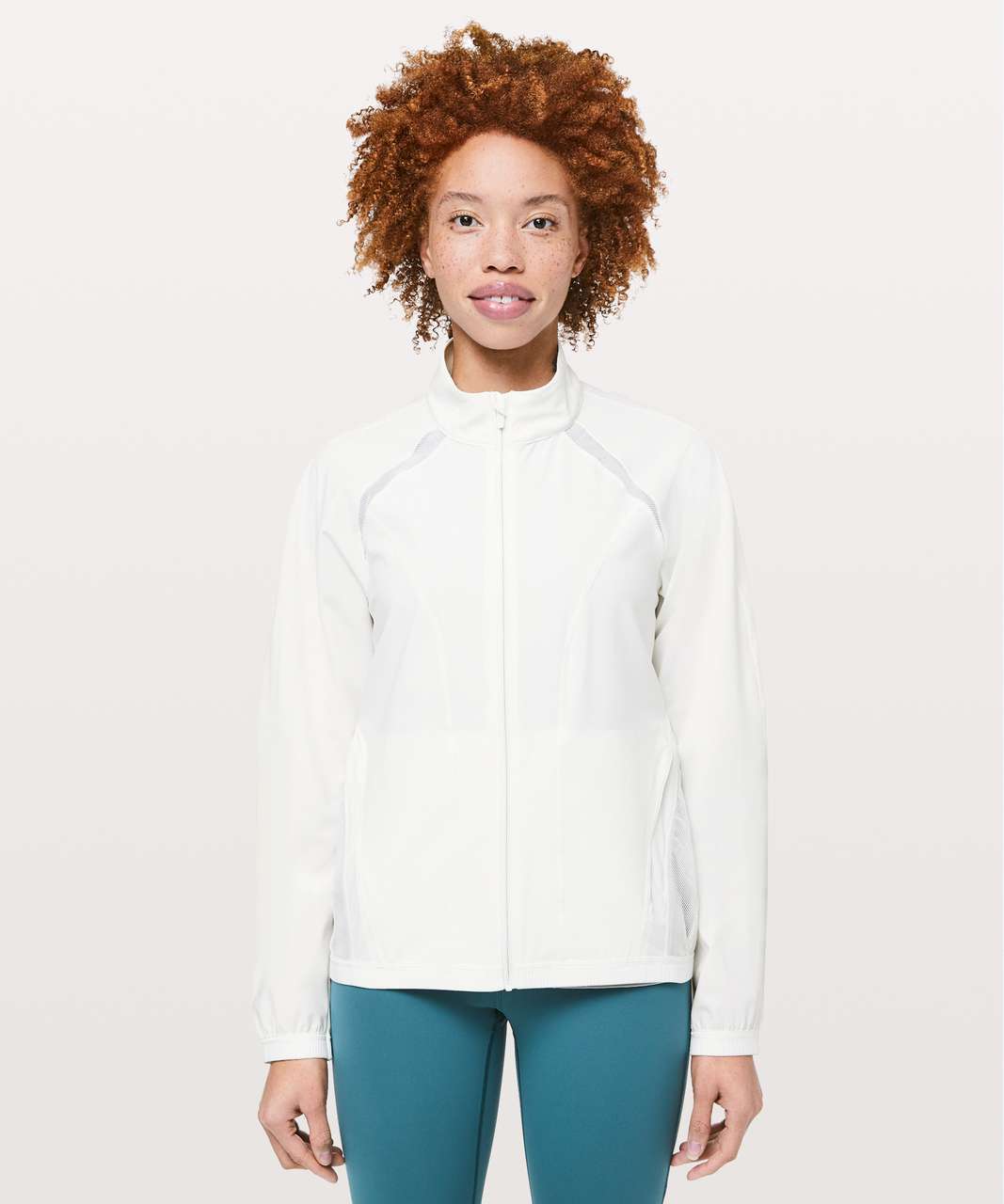 Lululemon Breeze In Jacket - White