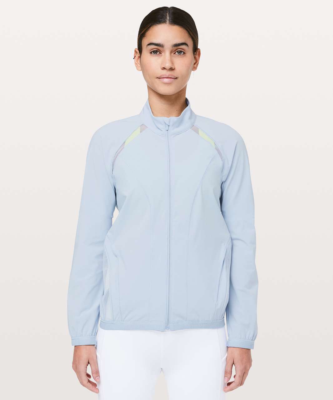 Lululemon Breeze In Jacket - Blue Silk