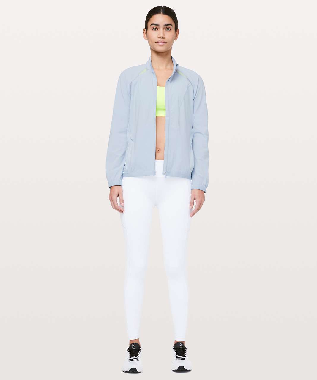 Lululemon Breeze In Jacket - Blue Silk