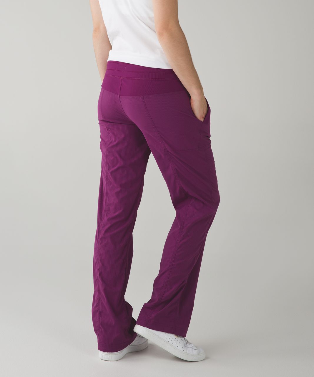 Lululemon street to studio pants review regal plum 3 - Agent Athletica