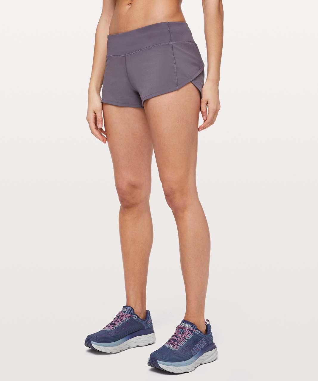 Lululemon Speed Up Short *2.5" - Graphite Purple