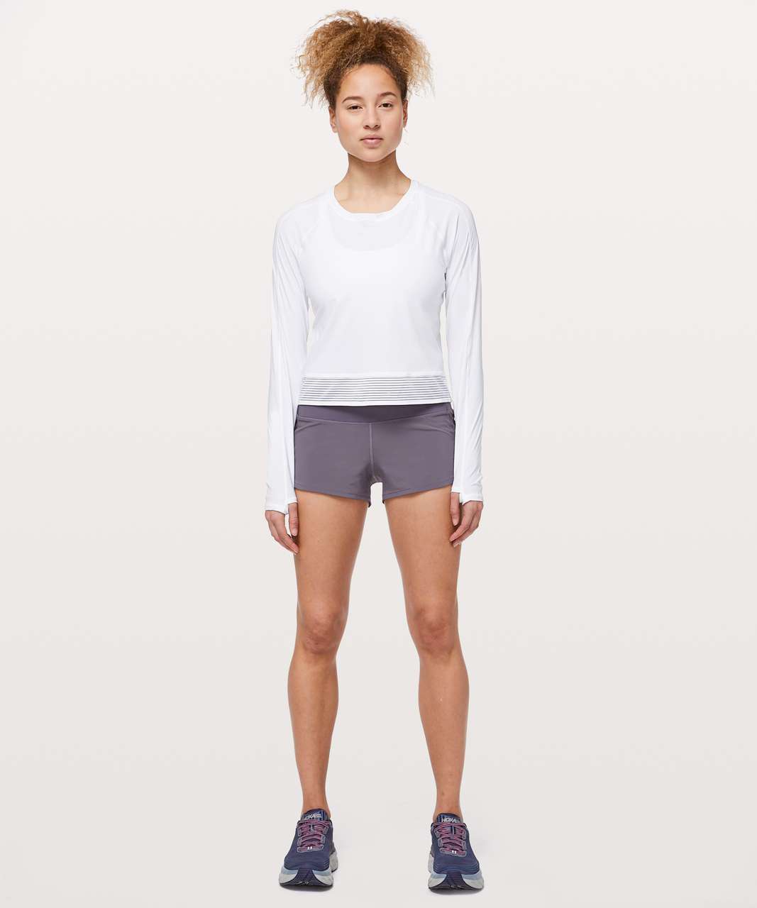 Lululemon Speed Up Short *2.5 - Graphite Purple - lulu fanatics