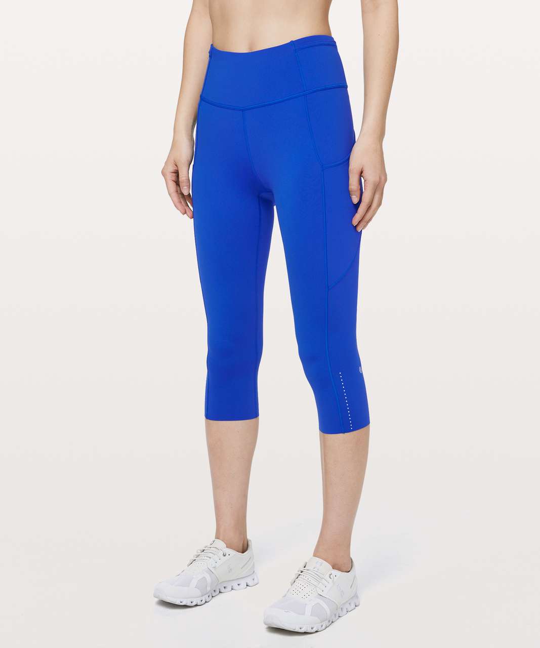 Lululemon Fast & Free Crop II *Nulux 19 - Midnight Navy - lulu fanatics