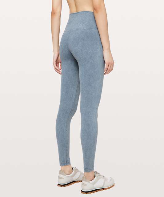 NWT Lululemon Wunder Under Tight Size 8 CHBY Chambray HR Flux 25 RARE! 