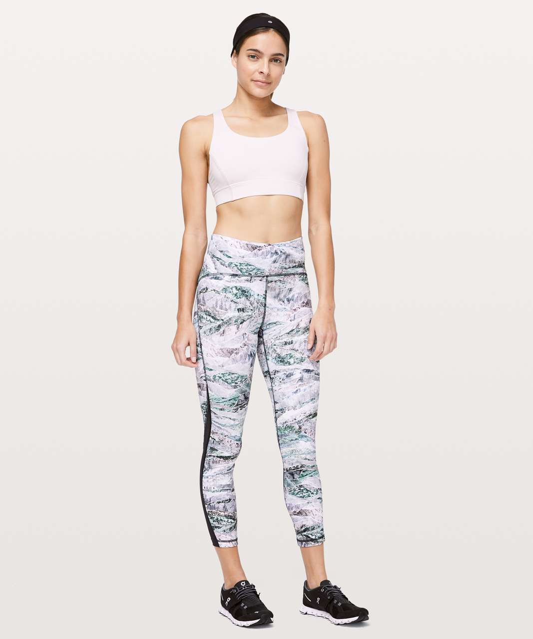 Lululemon Train Times Pant 25" - Springscape Multi / Obsidian