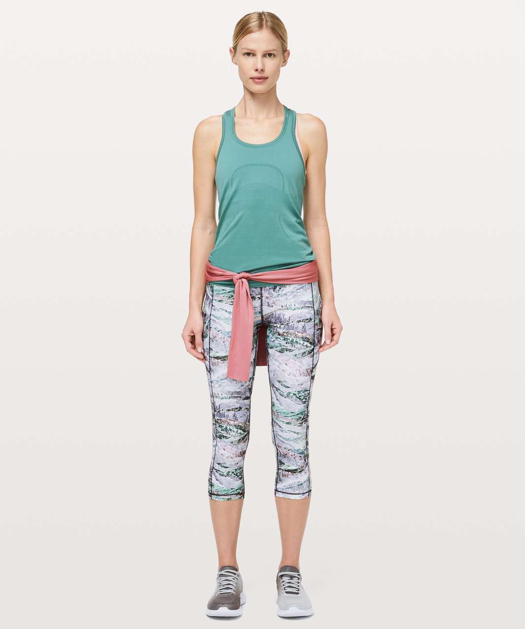 Lululemon Speed Up Crop *21" - Springscape Multi