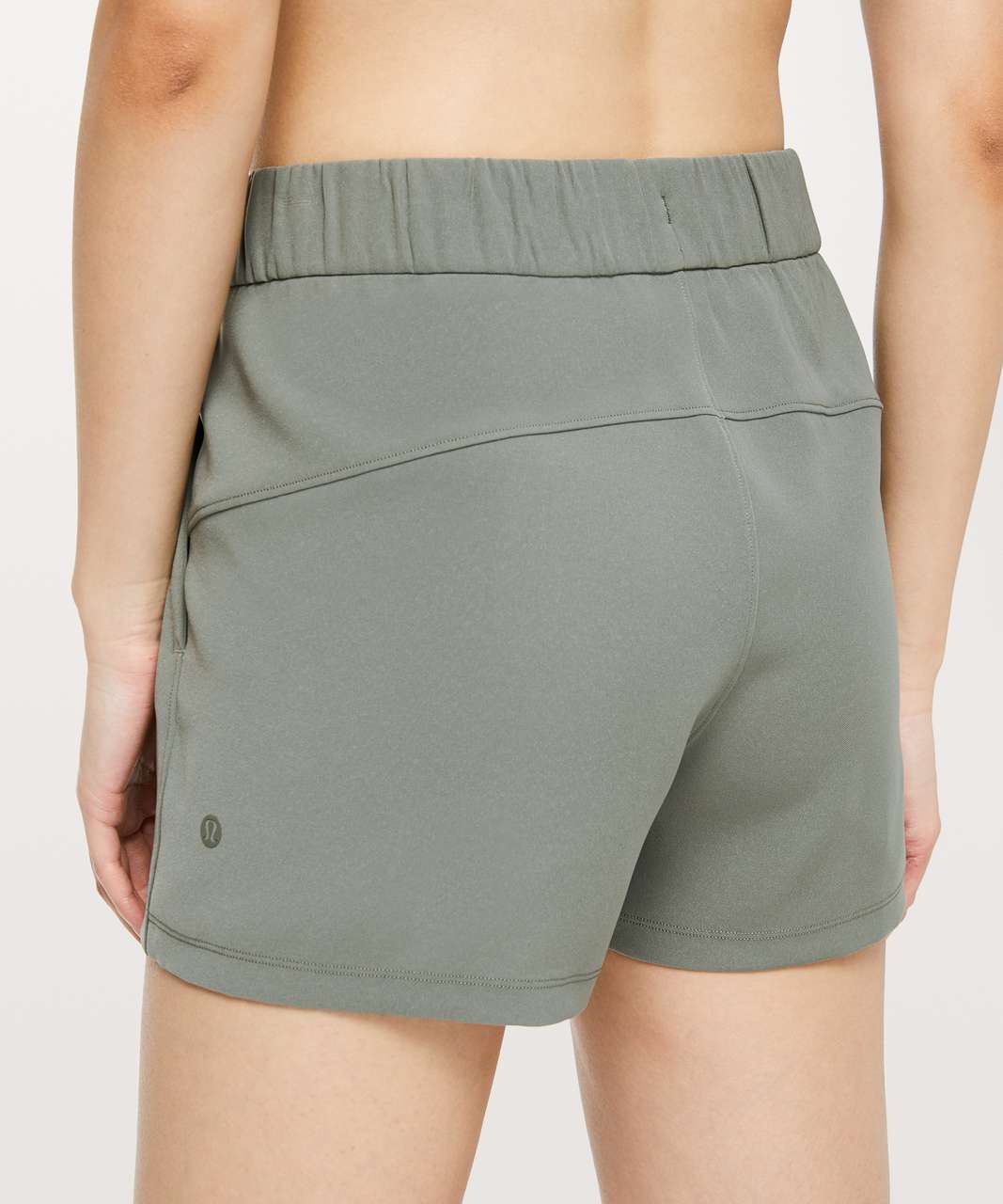 Lululemon On The Fly Short *Woven *2.5" - Grey Sage