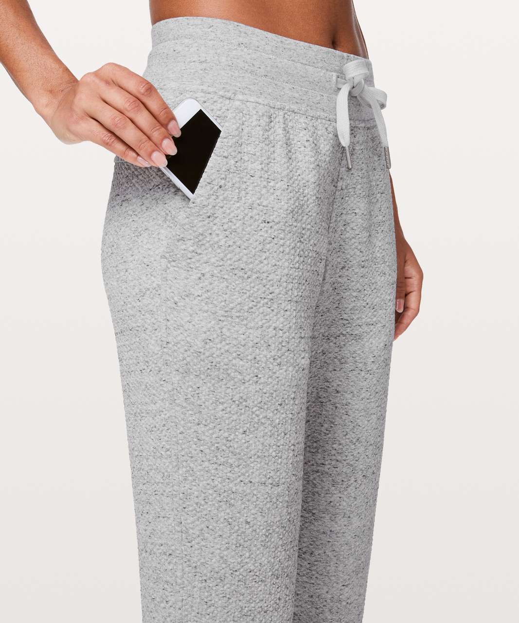 Lululemon Warm Down Jogger II 28" - Heathered Melody Light Grey