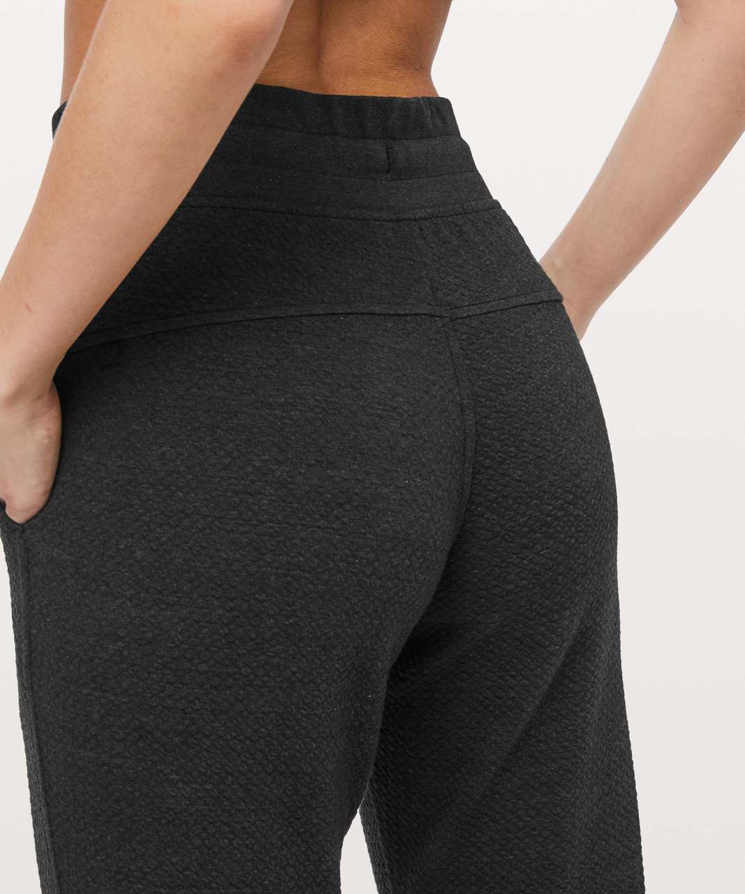 Lululemon Warm Down Jogger II 28 - Heathered Core Black - lulu fanatics