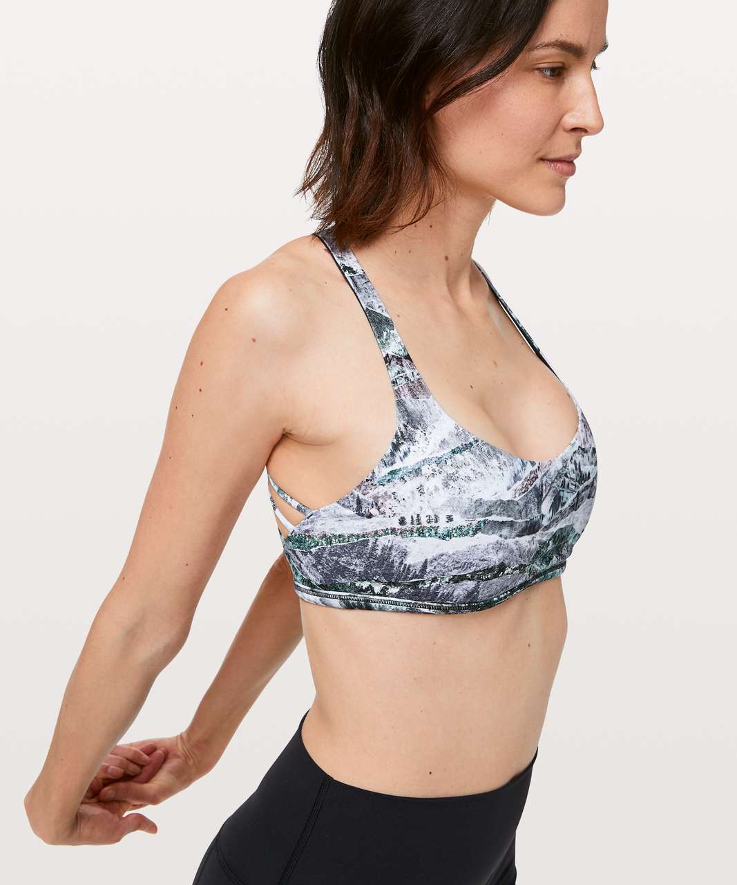 Lululemon Free To Be Bra (Wild) - Springscape Multi