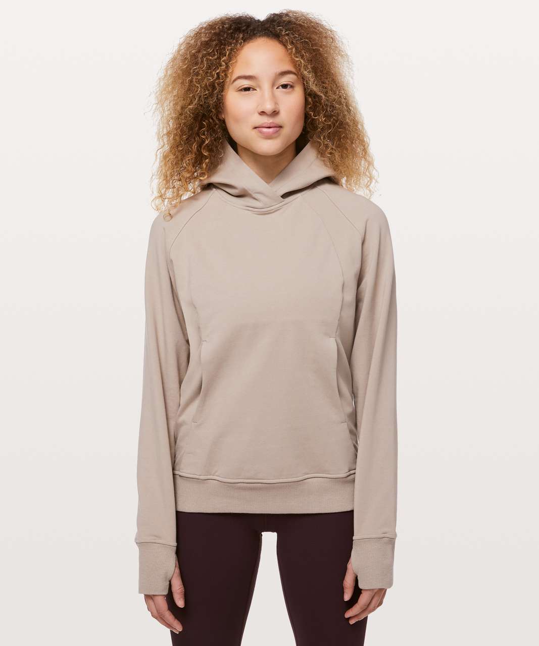 Lululemon Scuba Oversized Sherpa 1/2 Zip - Vapor - lulu fanatics