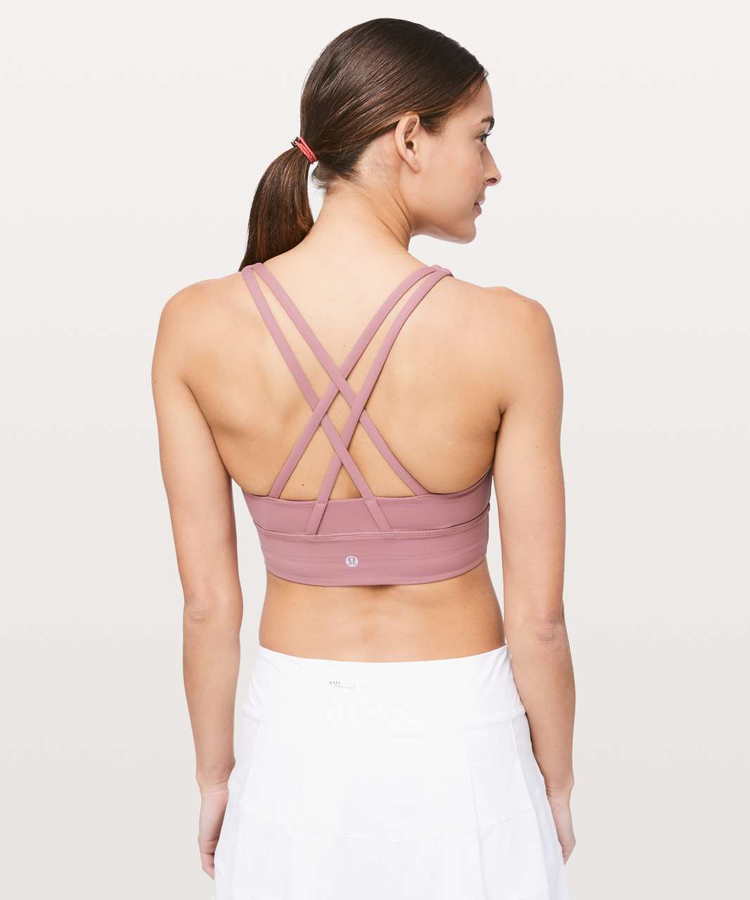 Lululemon Energy Bra *Long Line Quicksand Women's Size 4 Sports Bra