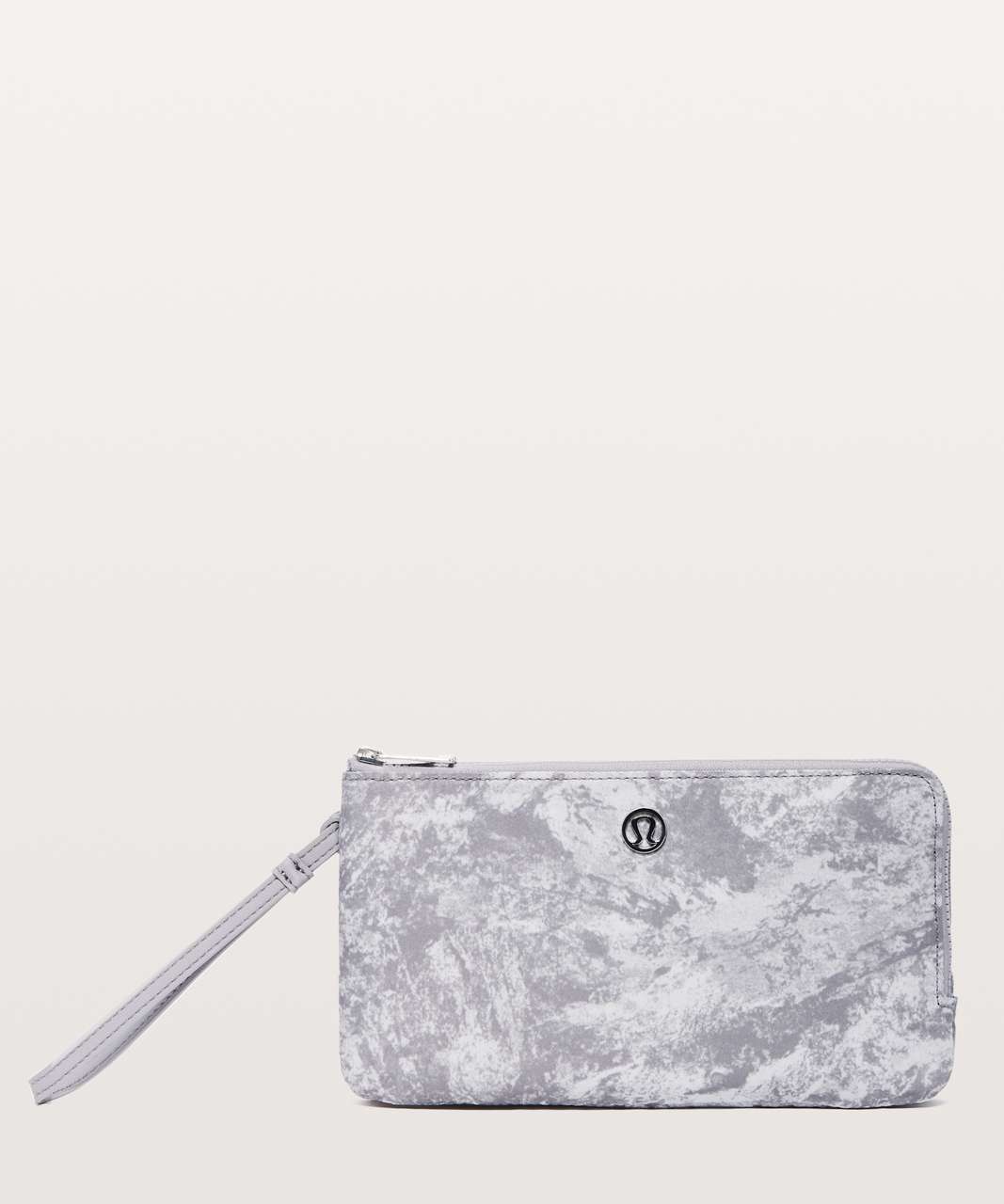 Lululemon Double Up Pouch - Washed Marble Alpine White Silverscreen