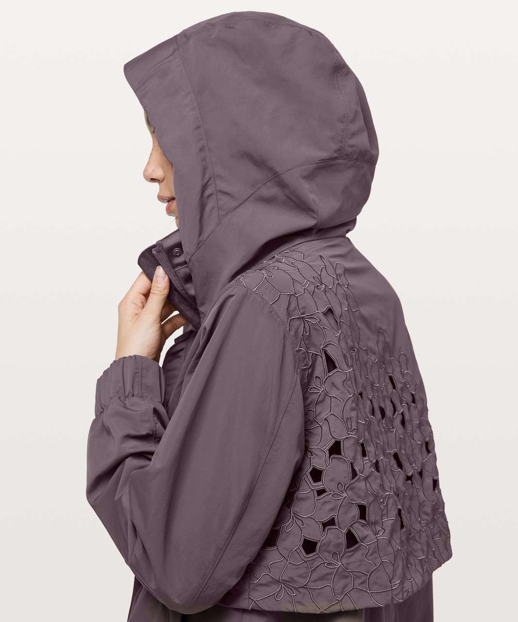 Lululemon Graced With Lace Long Jacket - Antique Bark