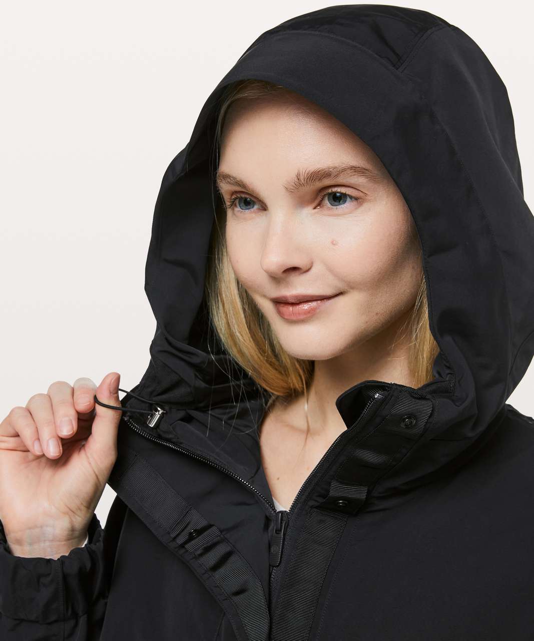 Lululemon Graced With Lace Long Jacket - Black - lulu fanatics