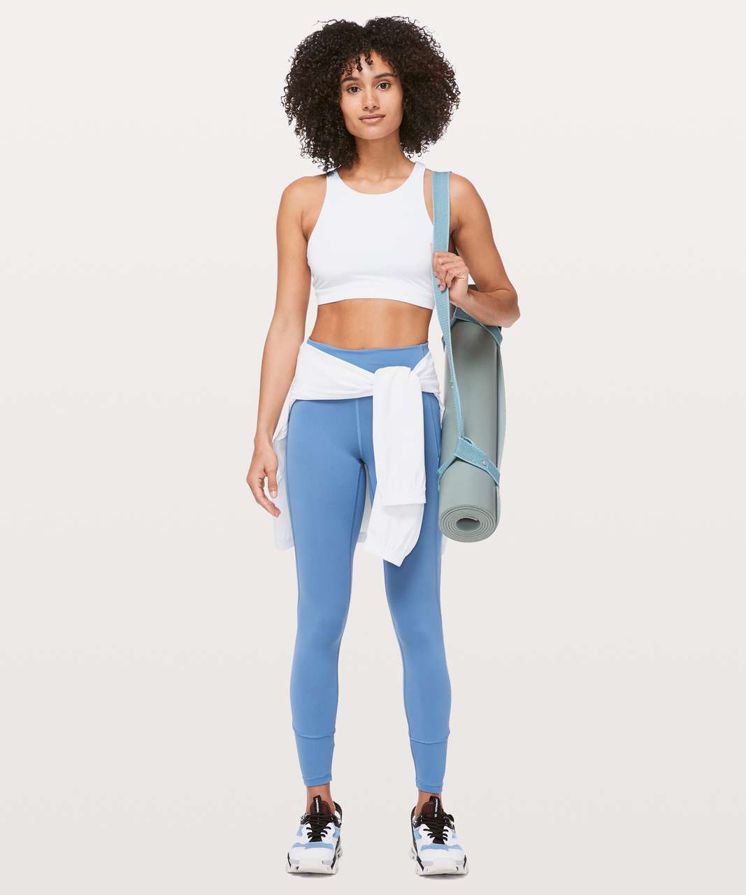 Lululemon Energy Bra *High Neck - White