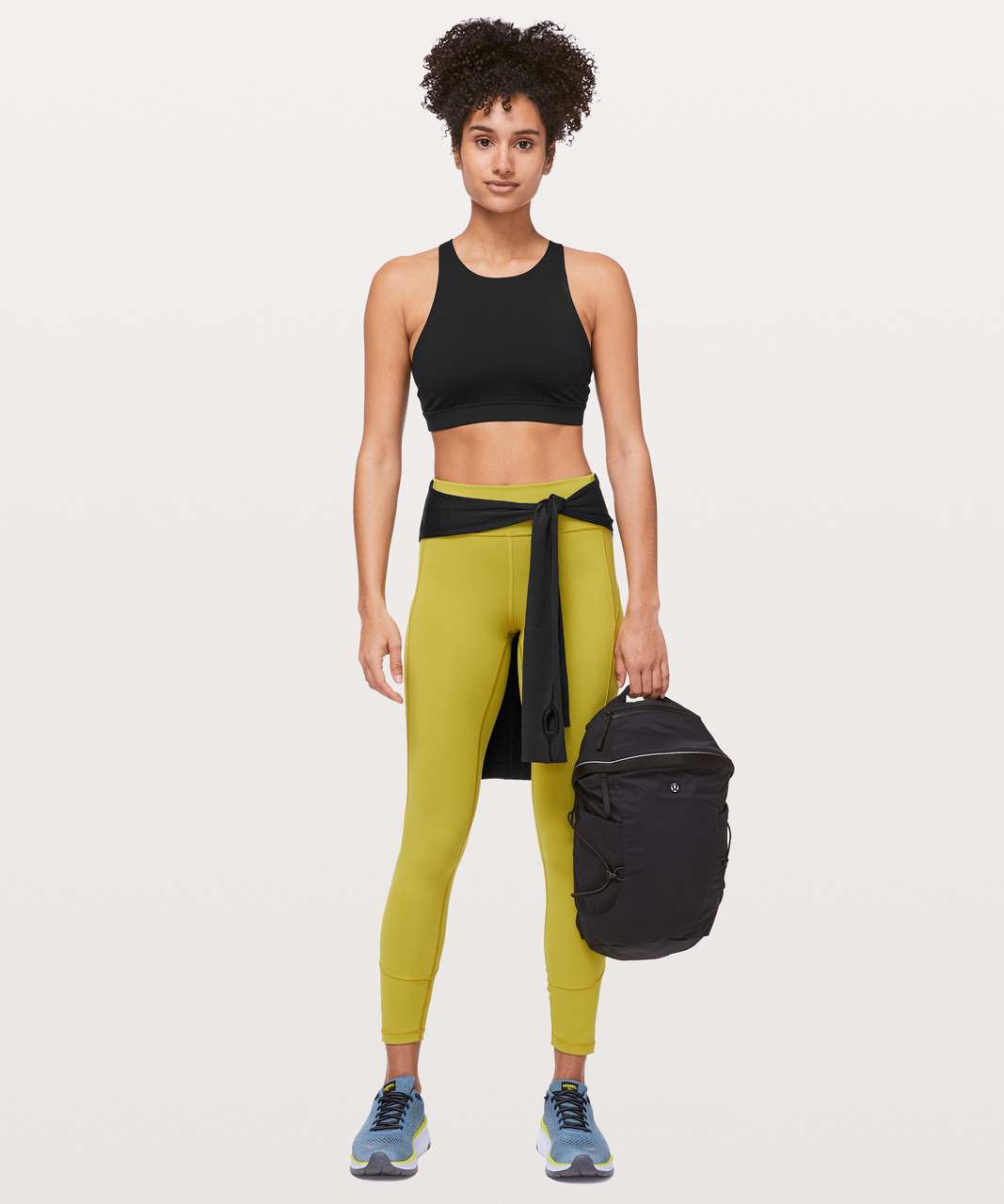 Lululemon Energy Bra *High Neck - Black - lulu fanatics