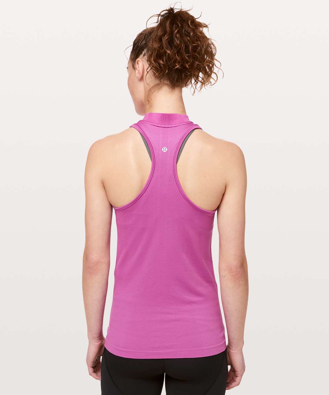 Lululemon Swiftly Speed Sleeveless Henley - Hyacinth / Hyacinth