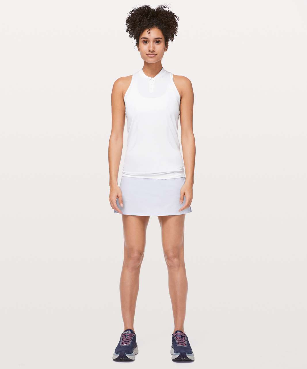 Lululemon Swiftly Speed Sleeveless Henley - White / White