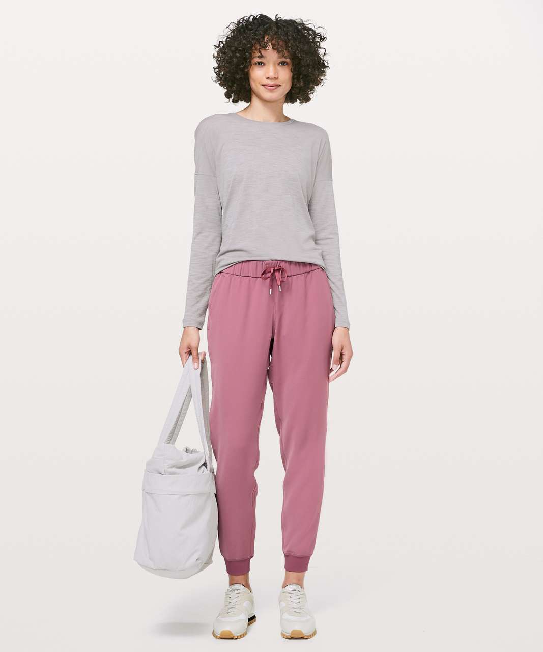 Lululemon On the Fly Jogger 28 *Woven - Pink Taupe - lulu fanatics