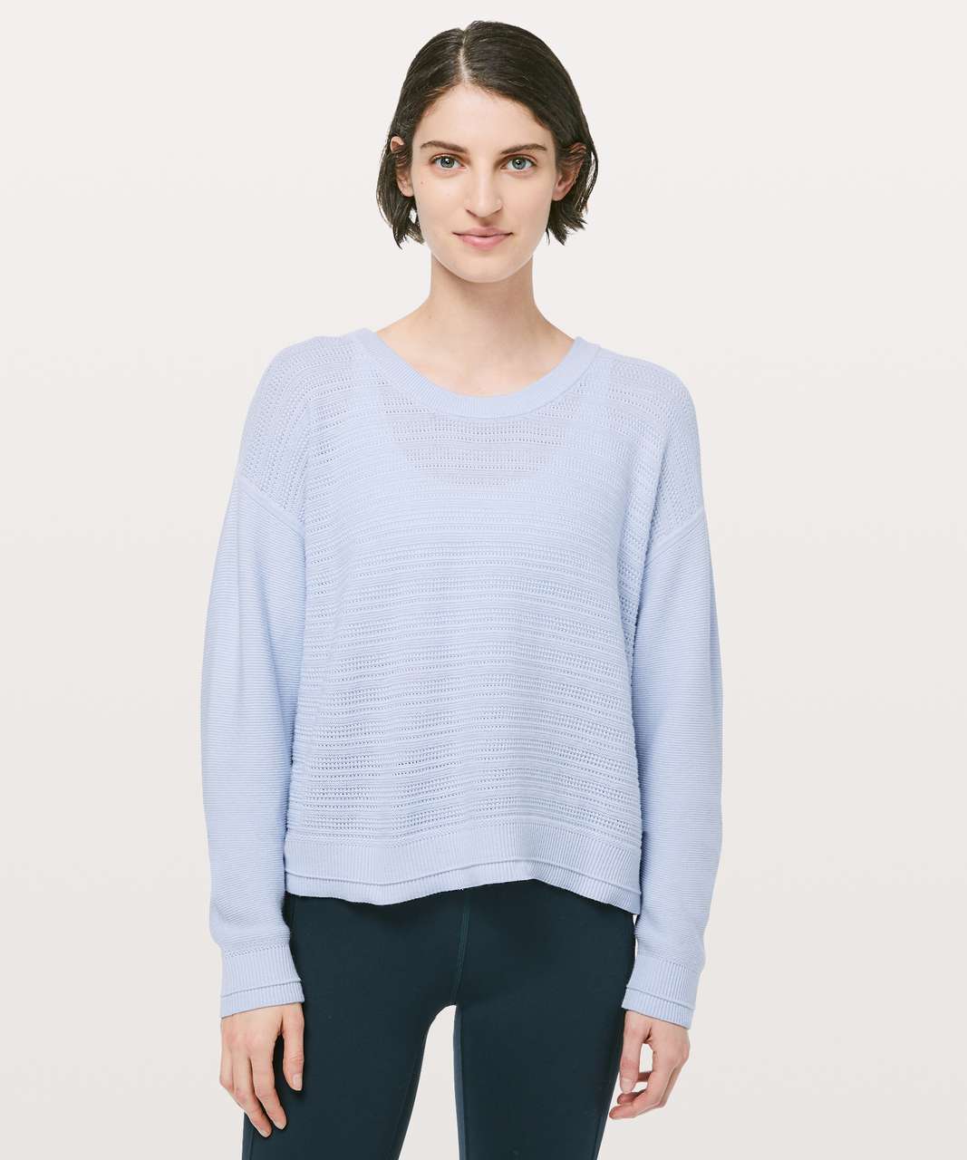 Lululemon Nurture & Nature Pullover - Serene Blue