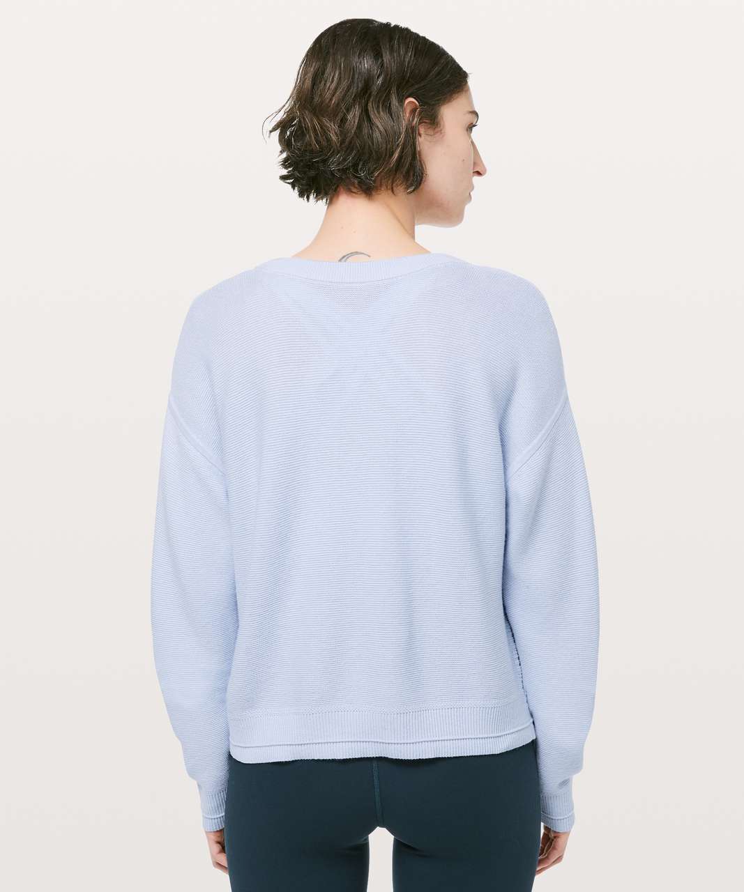 Lululemon Nurture & Nature Pullover - Serene Blue