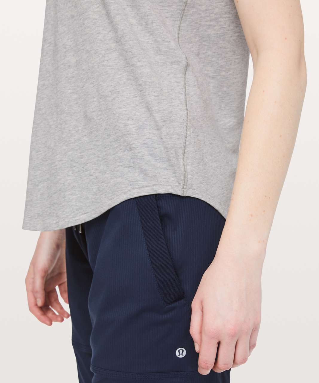 Lululemon Love Tee V - Heathered Core Light Grey (First Release)