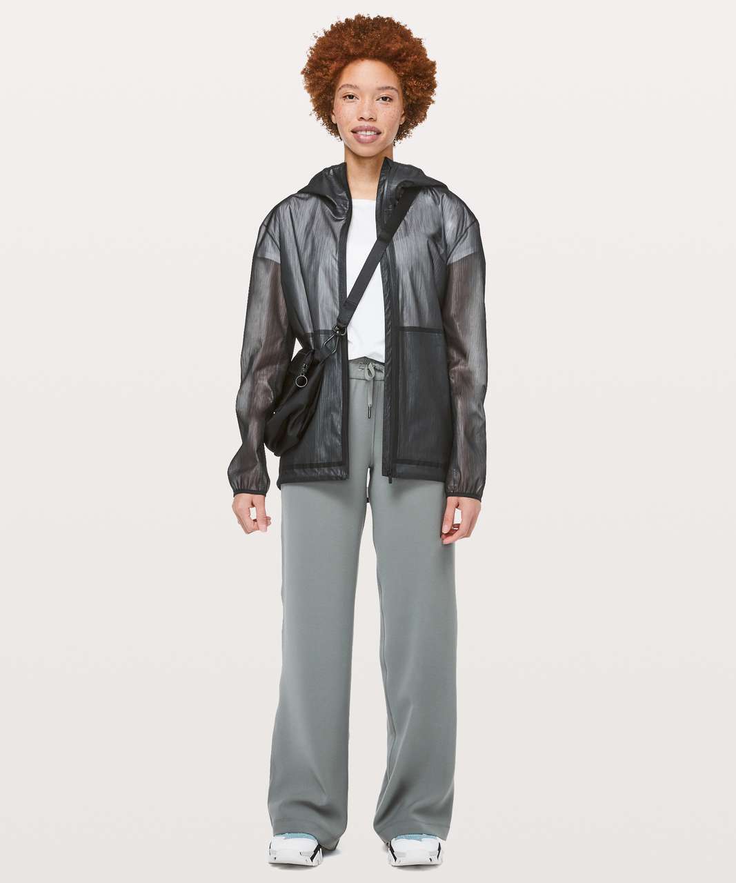 Lululemon Athletic Sheer Joy Full Zip Jacket Spanish Oak Women's Size 6