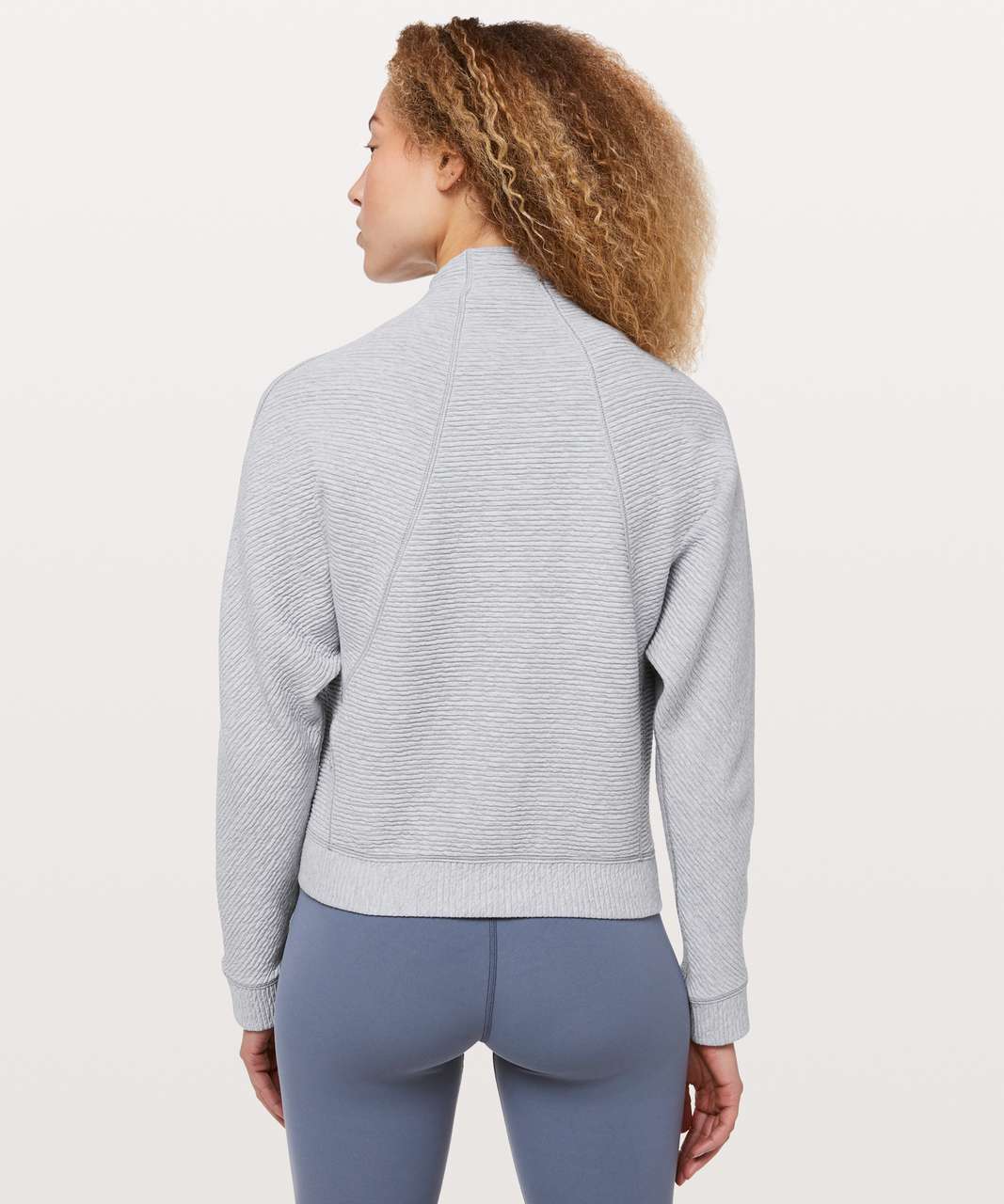 Lululemon Easy Going Jacket - Heathered Silverscreen