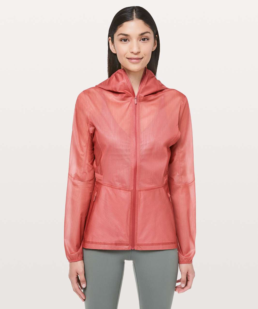 Lululemon Women's On the Horizon Hooded Rain Jacket - BRKR - SIZE 12 NWTAGS