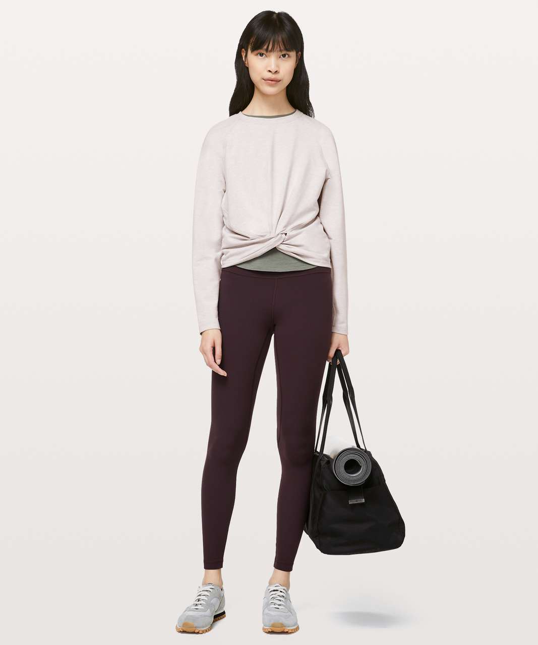 Lululemon Tuck & Gather Pullover - Heathered Mod Stargaze